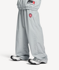Men's 3b Football Tracksuit Pants in New Grey