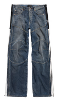 Balenciaga cut-up tracksuit jeans