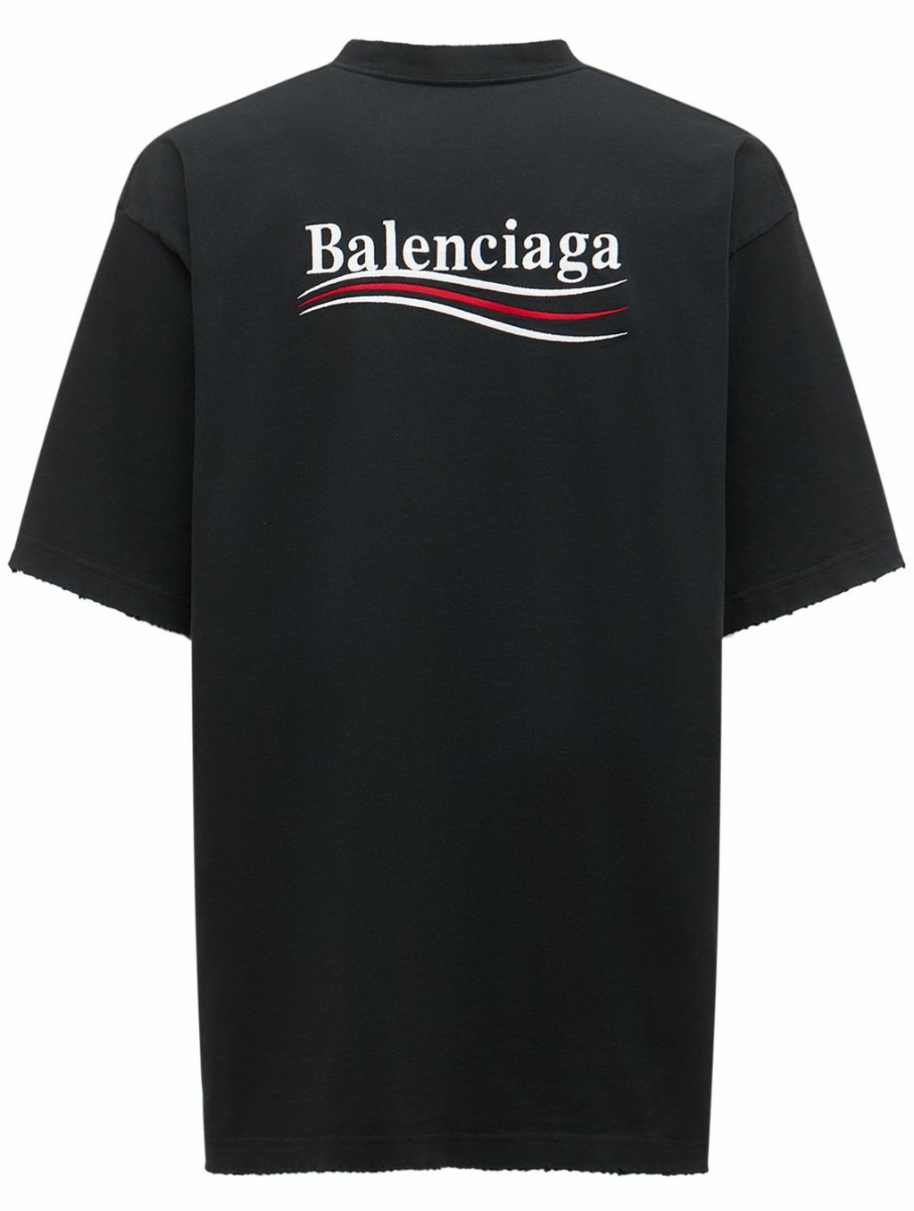 Political Campaign T-shirt in Black