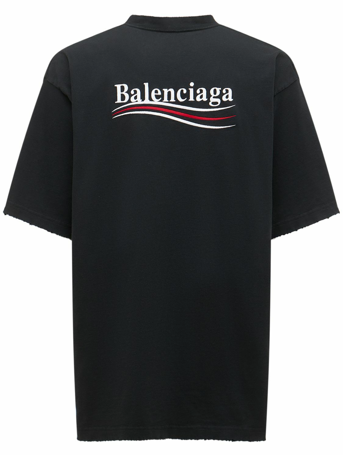 Political Campaign T-shirt in Black