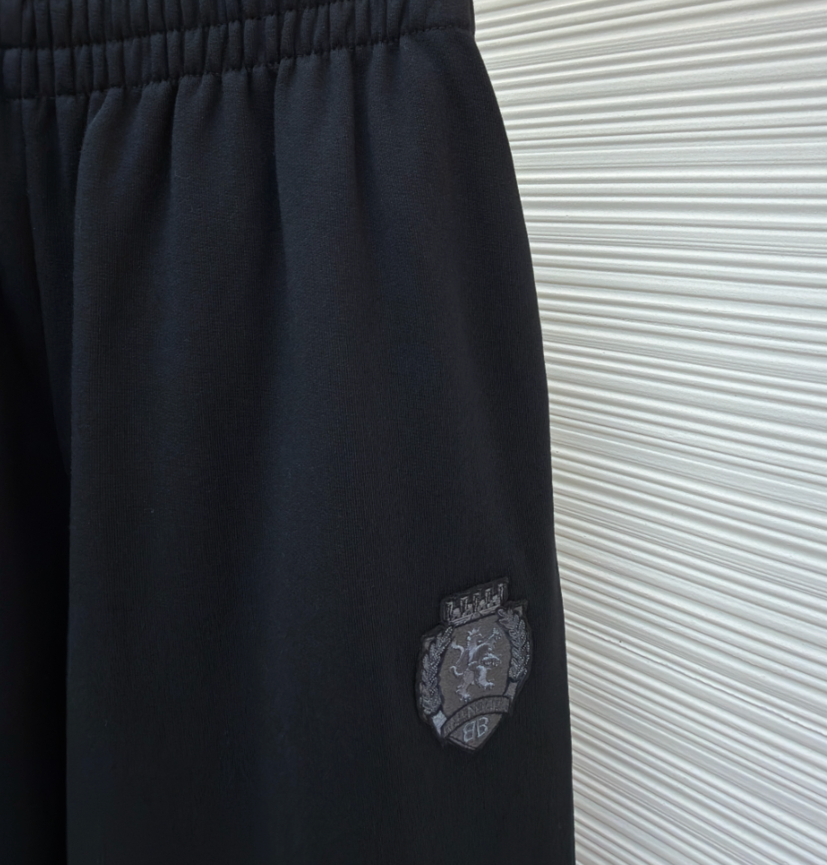 3b Football Baggy Sweatpants in Black/anthracite
