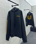 Chrome Hearts Plus Logo Hoodie 'Black/Yellow'