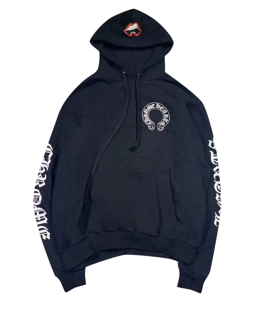 Chrome Hearts x Matty Boy Chomper Horseshoe Hoodie 'Black'