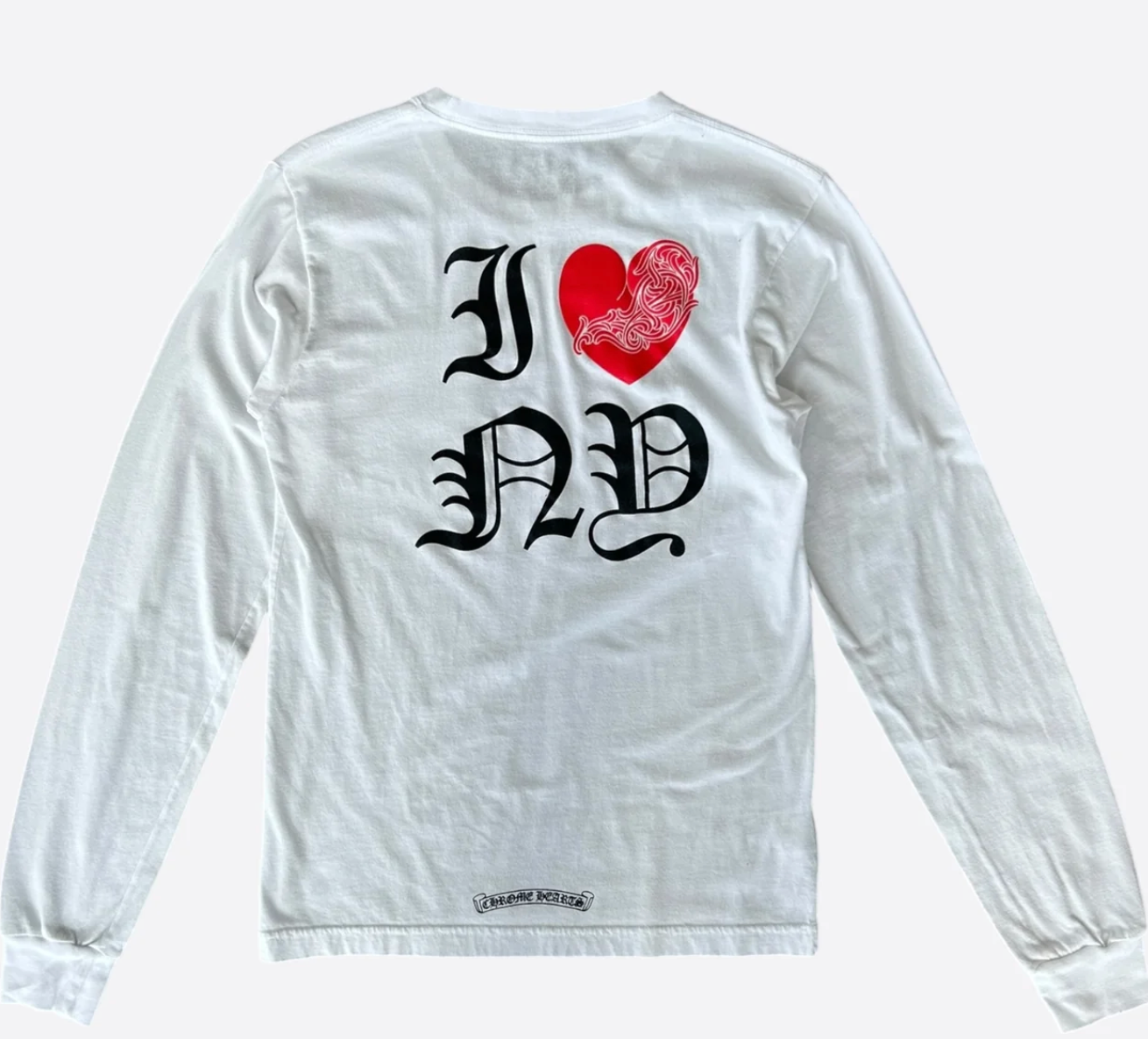 Chrome Hearts I Heart NY Long-Sleeve T-Shirt 'White'