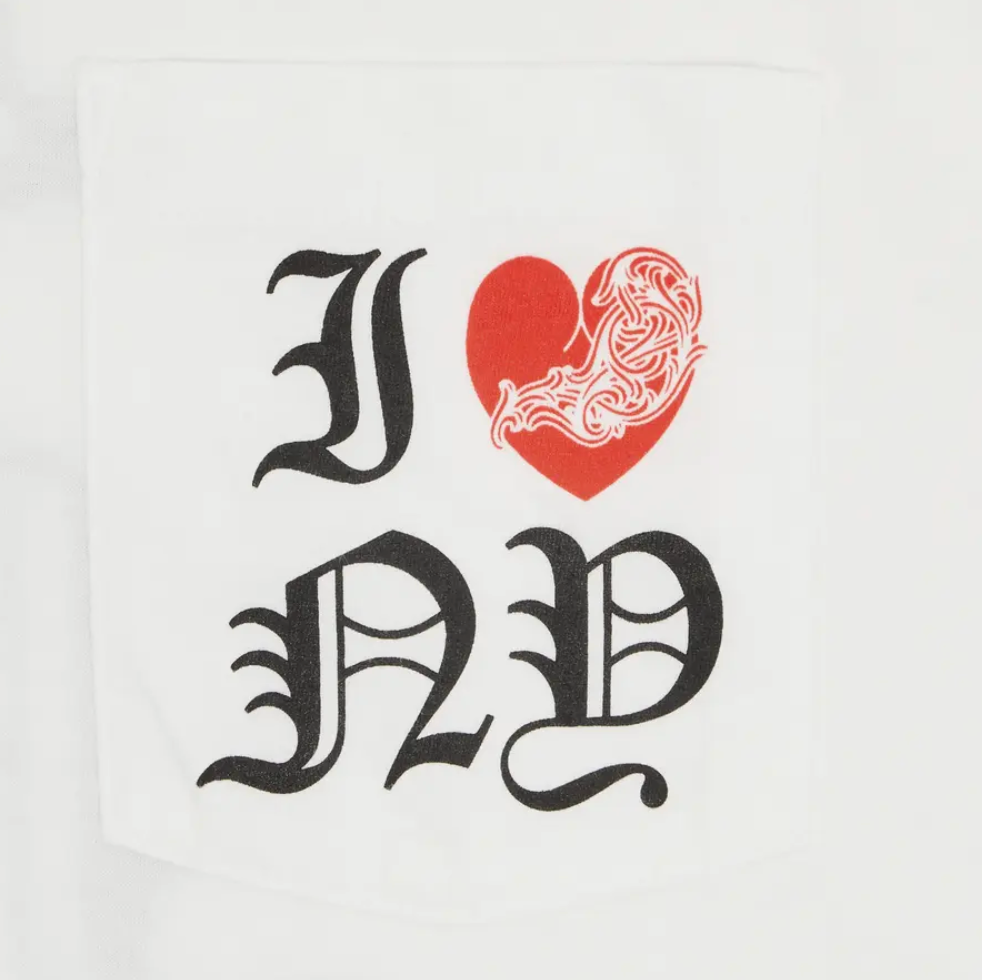 Chrome Hearts I Heart NY Long-Sleeve T-Shirt 'White'