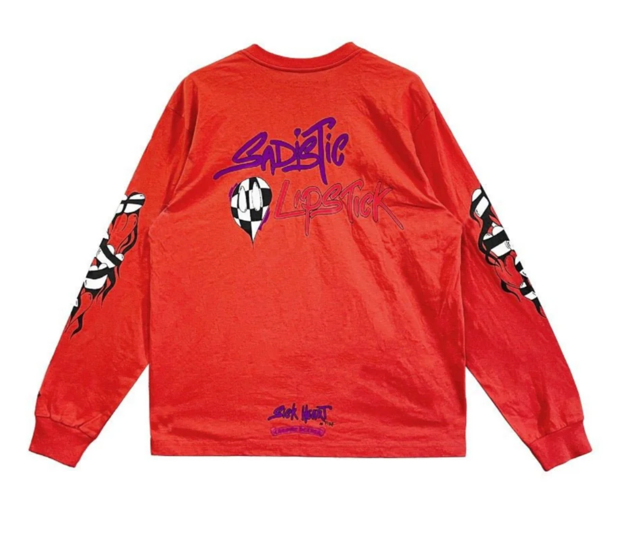 Chrome Hearts Matty Boy SPARK Sadistic Lipstick Long-Sleeve 'Red'
