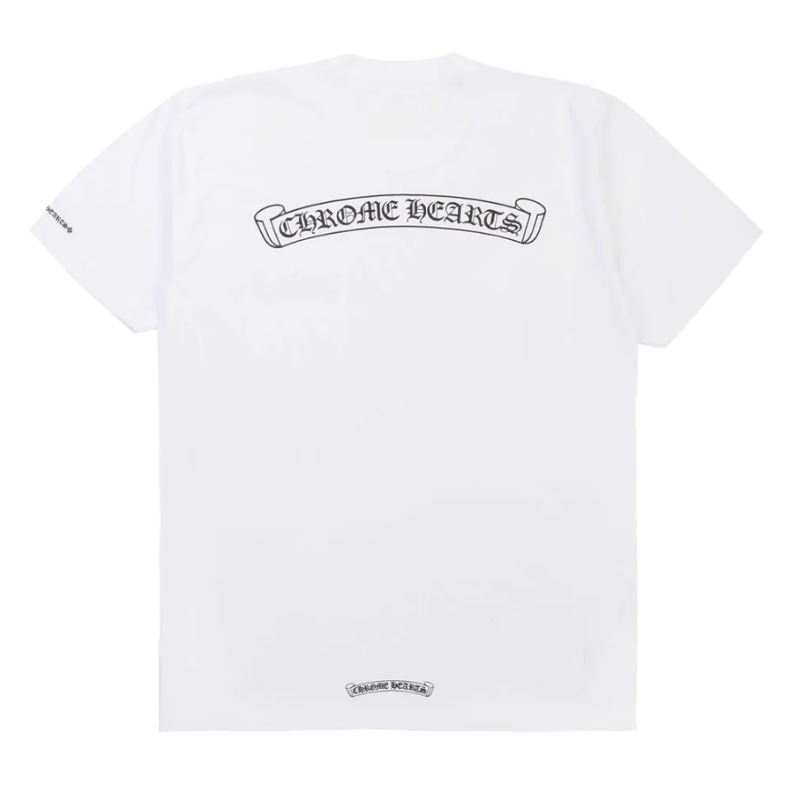Chrome Hearts Scroll Logo T-shirt