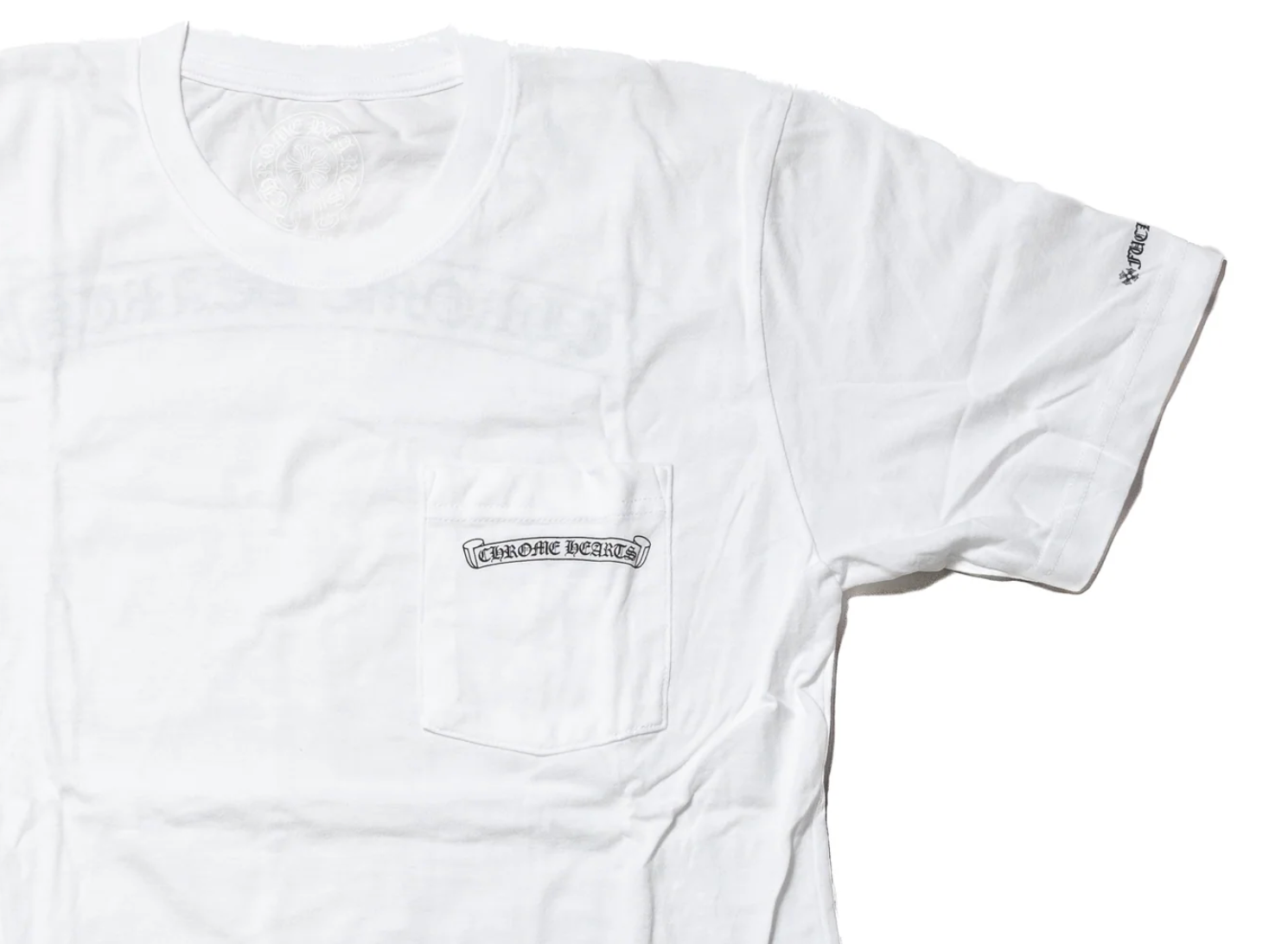 Chrome Hearts Scroll Logo T-shirt