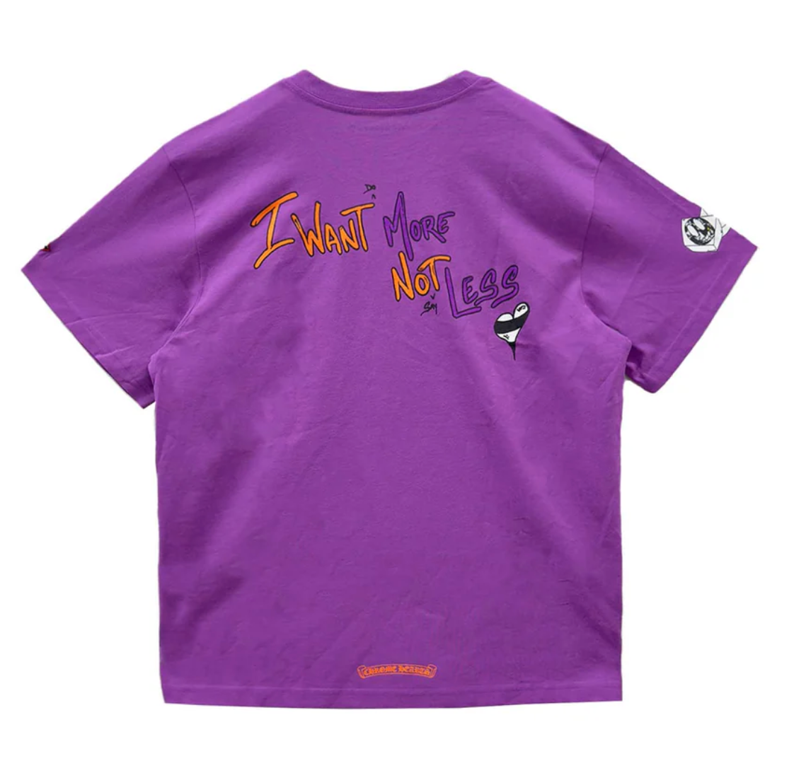 Chrome Hearts x Matty Boy I Want More T-Shirt 'Purple'