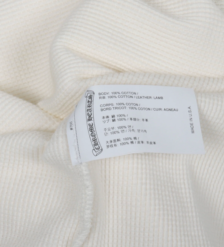 Chrome Hearts Cross Patch Thermal Long Sleeve