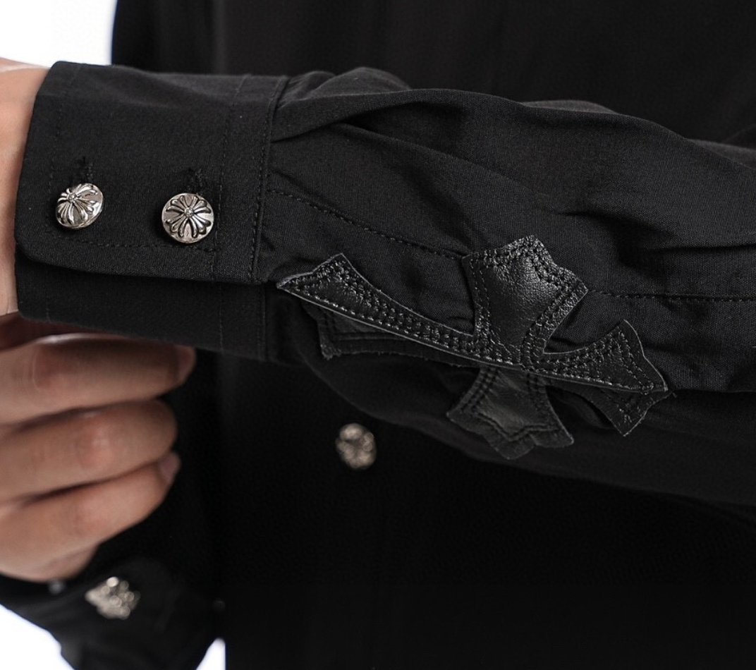 Chrome Hearts Button up collar shirt