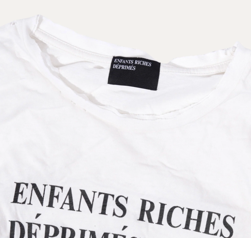 Enfants Riches Deprimes Distressed Logo T-Shirt