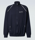 Miu Miu Technical jersey blouson jacket