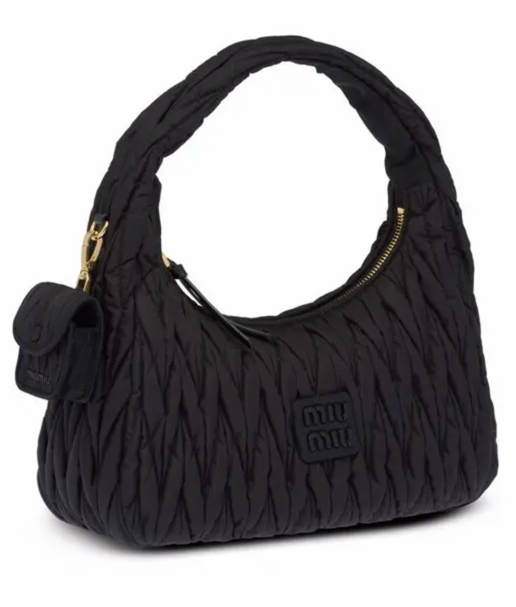 MiuMiu  wander matelassé shoulder bag