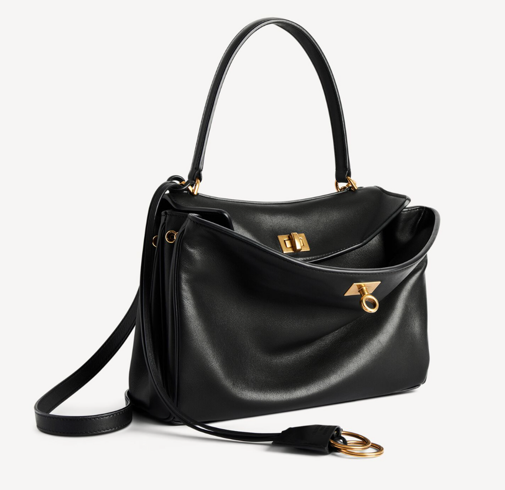 Balenciaga Medium Rodeo Leather Handbag
