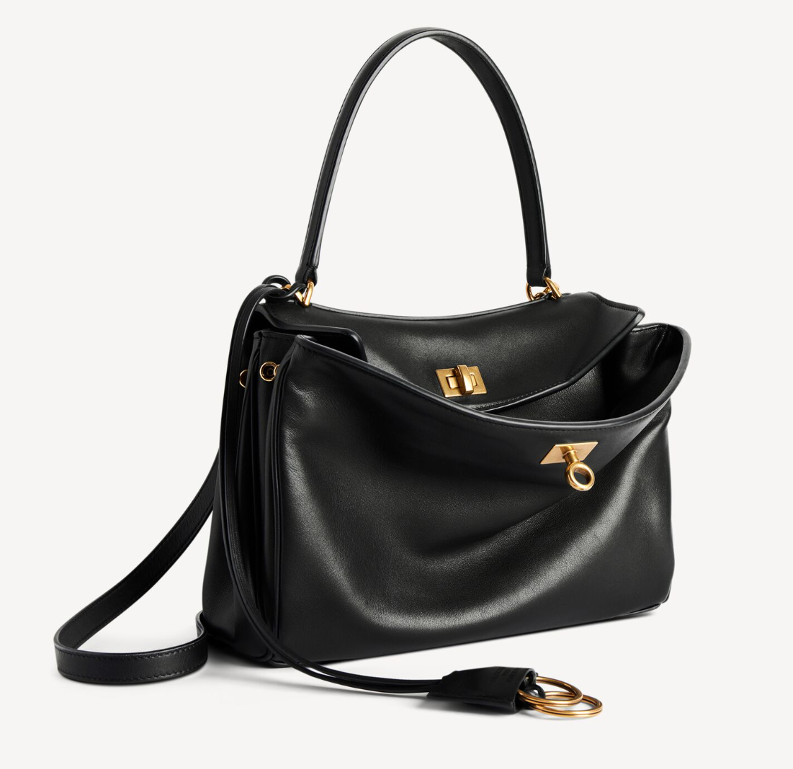 Balenciaga Medium Rodeo Leather Handbag