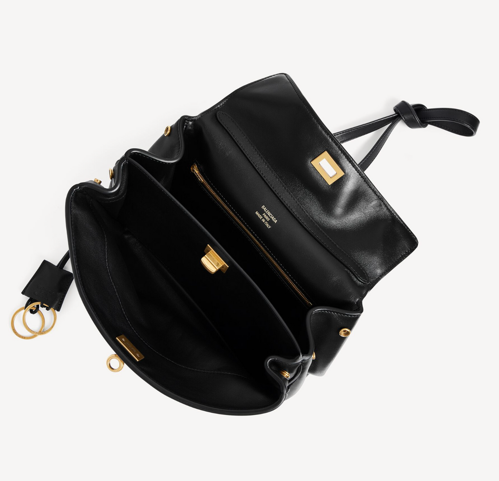 Balenciaga Medium Rodeo Leather Handbag