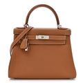 Hermès Gold Kelly Retourne 25 Togo Hardware