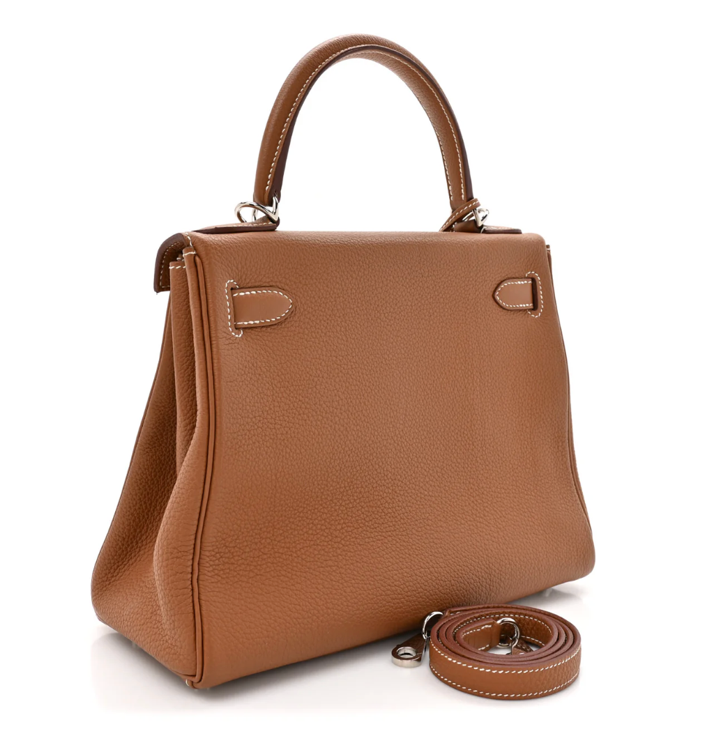 Hermès Gold Kelly Retourne 25 Togo Hardware