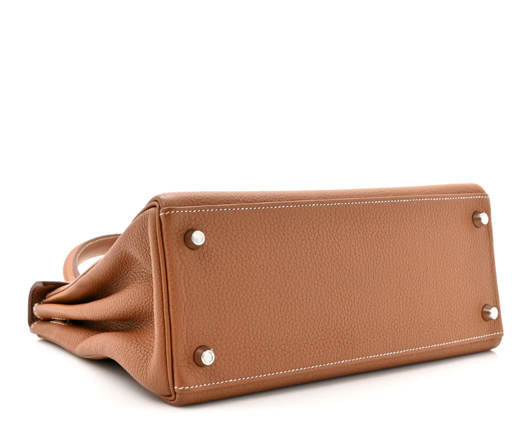 Hermès Gold Kelly Retourne 25 Togo Hardware