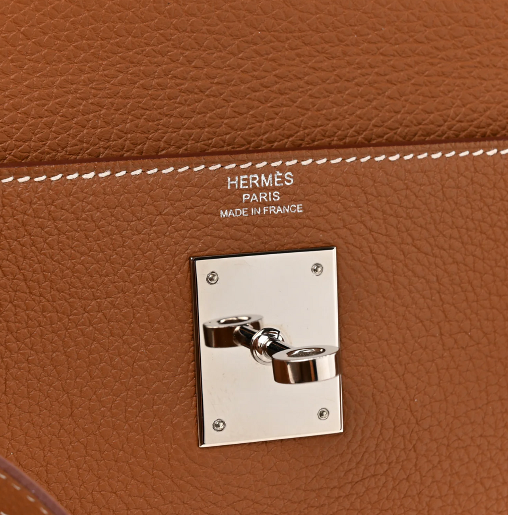 Hermès Gold Kelly Retourne 25 Togo Hardware
