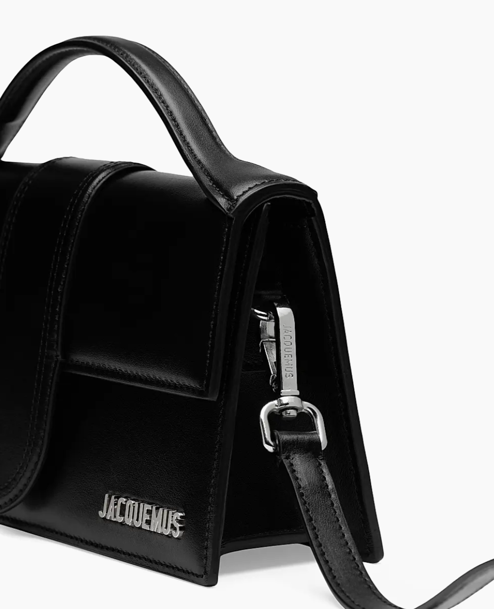 Jacquemus  Le Grand Bambino Leather Top-Handle Bag