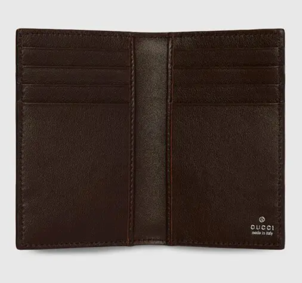 Gucci long card case with horsebit