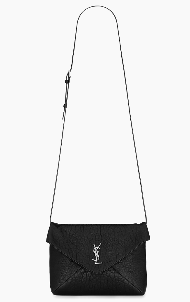 Saint Laurent Cassandre Envelope Messenger in Lambskin