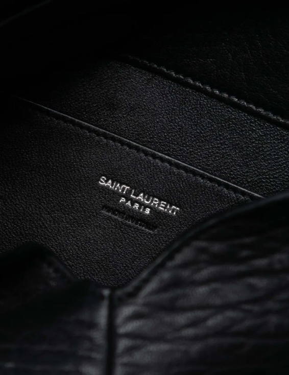 Saint Laurent Cassandre Envelope Messenger in Lambskin