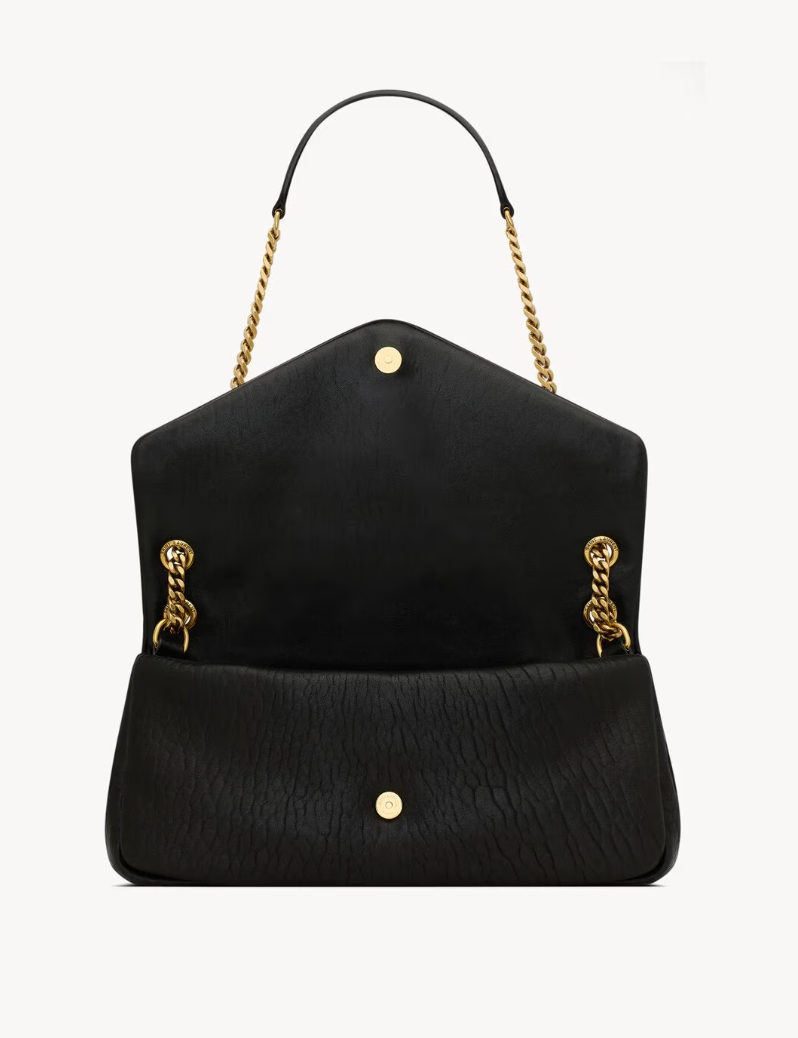 Saint Laurent Calypso medium in grained lambskin