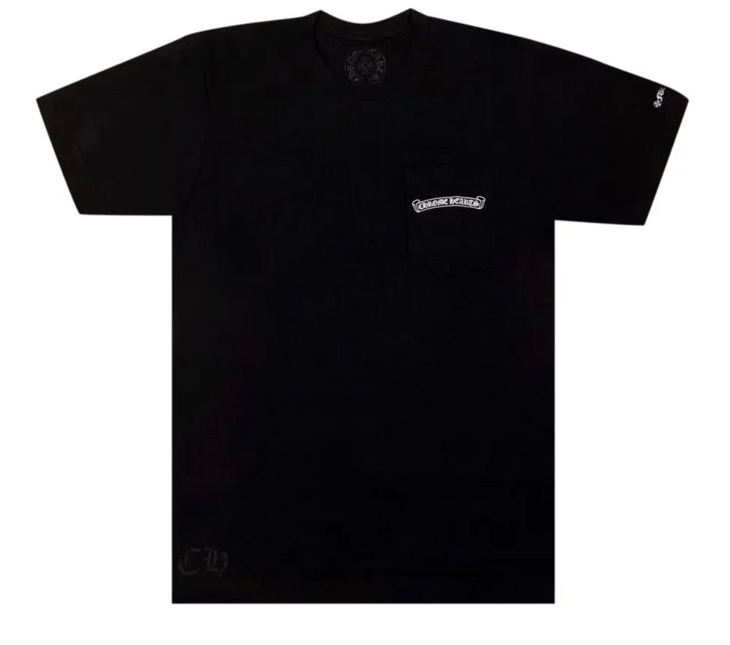 Chrome Hearts Scroll Logo T-shirt