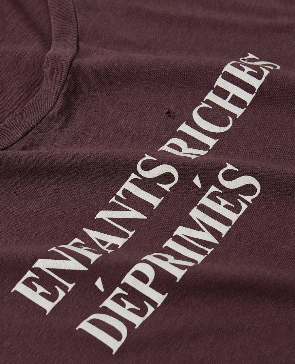 Enfants Riches Deprimes Distressed Logo T-Shirt